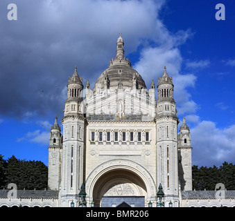 Basilika von St. Therese, Lisieux, Departement Calvados, Basse-Normandie, Frankreich Stockfoto