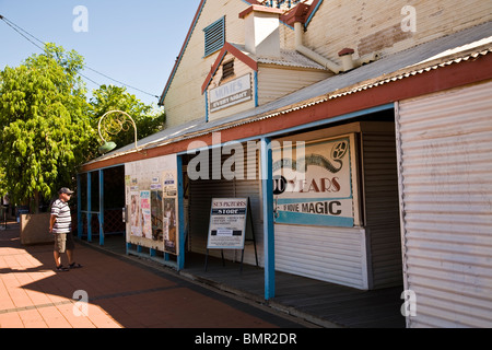 Rödertor Sonne Bild Gärten gilt als der weltweit älteste Outdoor-Kino Broome Western Australia Stockfoto