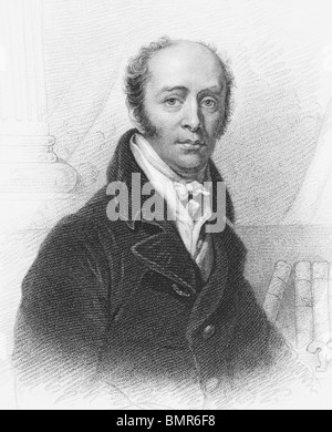 Charles Grey, 2. Earl Grey (1764-1845) auf Gravur aus den 1800er Jahren. Premierminister von Großbritannien während 1830-1834. Stockfoto