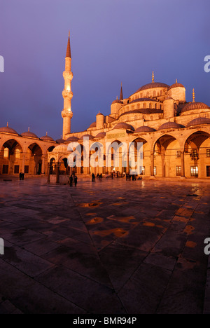 Istanbul. Turkei. Blaue Moschee, Sultanahmet. Stockfoto