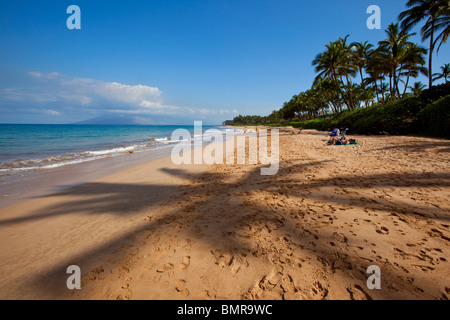 Keawakapu Beach, Wailea, Maui, Hawaii Stockfoto