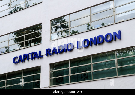 Capital Radio London, Leicester Square, London, England, Vereinigtes Königreich Stockfoto