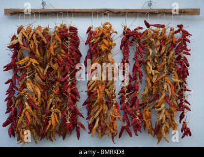 Hot Peperoni Positano, Italien Stockfoto