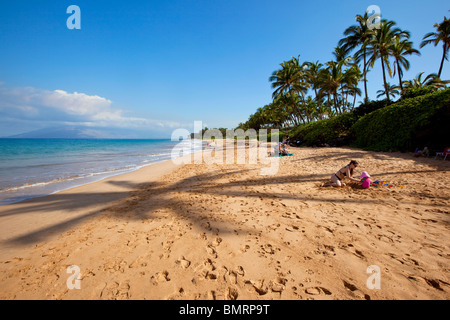 Keawakapu Beach, Wailea, Maui, Hawaii Stockfoto