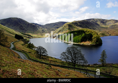 Haweswater und das Rigg von Branstree in den Lake District National Park, Cumbria, England, UK. Stockfoto