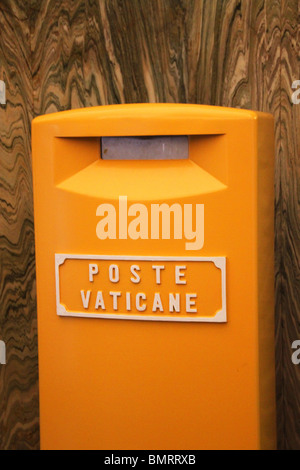 Ein Briefkasten im Vatikan, Rom Stockfoto