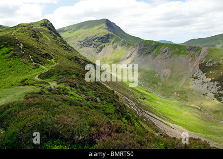 Hindscarth und Umfang Beck im Lake District National Park, Cumbria, England, UK. Stockfoto