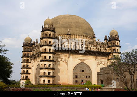 Gol Gumbaz; erbaut im Jahre 1659; Mausoleum von Muhammad Adil Shah Ii 1627-57; Bijapur; Karnataka; Indien Stockfoto