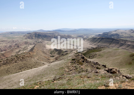 David Gareja Klosterkomplex, Georgien, Aserbaidschan Grenze Stockfoto