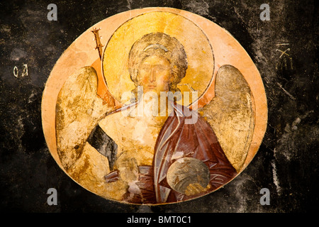 Ein Fresko in Chora Museum, auch bekannt als Kariye Muzesi, Edirnekapi, Istanbul, Türkei Stockfoto