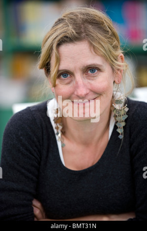 Cressida Cowell britische Kinder Autor abgebildet bei Hay Festival 2010 Hay on Wye Powys Wales UK Stockfoto