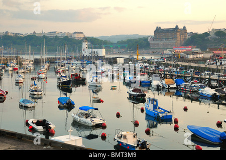 Hafen von Scarborough, North Yorkshire, England Stockfoto