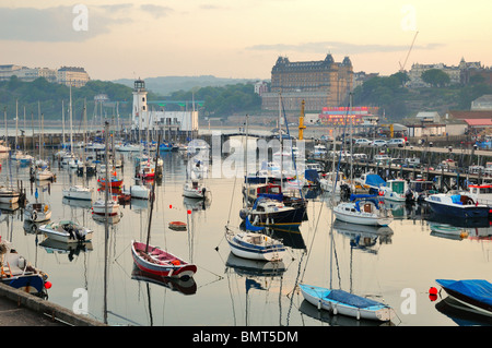 Hafen von Scarborough, North Yorkshire, England Stockfoto