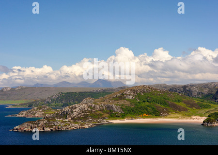 Gruinard Bay, Wester Ross, Schottland, Vereinigtes Königreich, Europa. Stockfoto