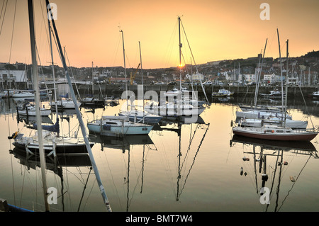 Hafen von Scarborough, North Yorkshire, England Stockfoto