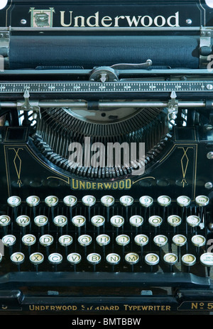 Vintage Schreibmaschine, Wien, Österreich Stockfoto