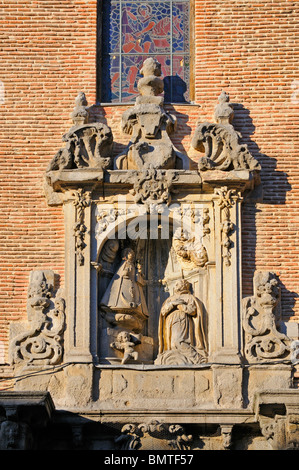 Madrid, Spanien. Iglesia de San Martin (1725; 1999 restaurierten) in Plaza de Tudesco Stockfoto