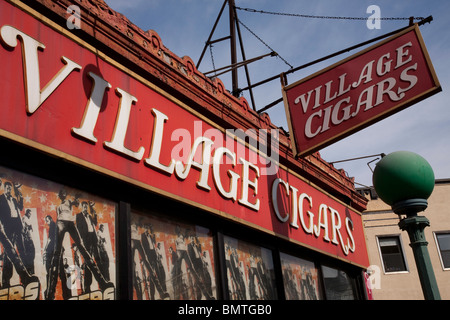 Village Cigars Store, Greenwich Village, NYC, USA 2010 Stockfoto