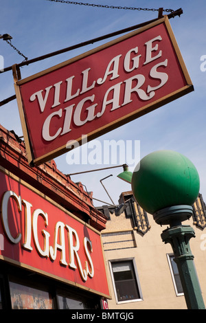 Village Cigars Store, Greenwich Village, NYC, USA 2010 Stockfoto