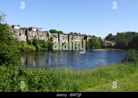 Highgate Teiche London Hampstead Heath Stockfoto