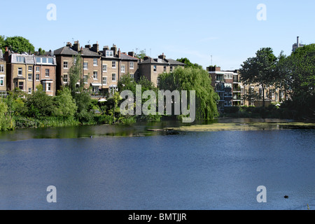 Highgate Teiche London Hampstead Heath Stockfoto
