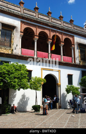 Casa de Pilatos, Sevilla, Provinz Sevilla, Andalusien, Spanien, Westeuropa. Stockfoto