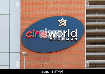 Cineworld Kinos Logo, UK Stockfoto