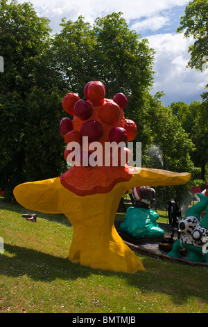 Moderna Museet Installationen von Niki de Saint Phalle und Jean Tinguely Stockholm, Schweden Stockfoto