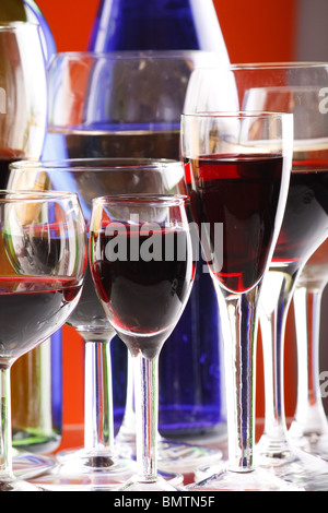 Weingläser Stockfoto