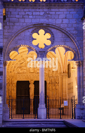 KATHEDRALE SAINT-ETIENNE BOURGES FRANKREICH Stockfoto