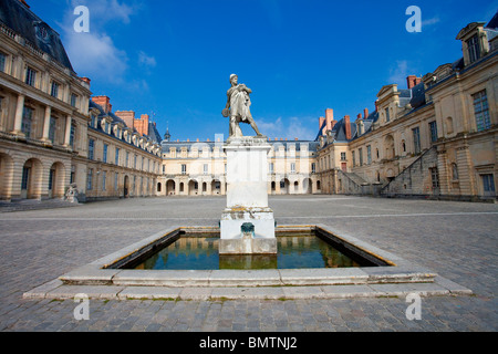 FRANKREICH, DAS SCHLOSS VON FONTAINEBLEAU Stockfoto