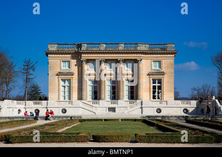 Chateau de Versailles, Le petit Trianon Stockfoto