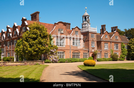 Rothamsted Herrenhaus auf dem Gelände des Rothamsted Research, in der Nähe von Harpenden, Hertfordshire, UK Stockfoto