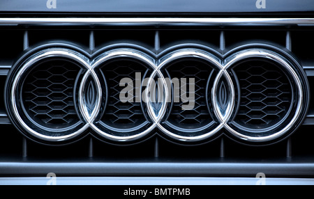 Audi Emblem auf Audi TT Auto Stockfoto