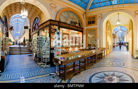 Paris, Galerie Vivienne Stockfoto