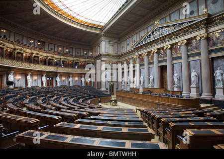 Parlament, Wien, Österreich Stockfoto