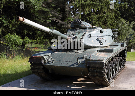 Vereinigten Staaten M60A1 Panzer auch genannt die Patton-Panzer zu Ehren von General George Patton Stockfoto