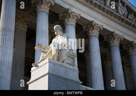 Parlament, Wien, Österreich Stockfoto