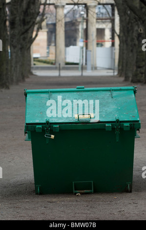 Bin-Container in Berlin Deutschland Stockfoto