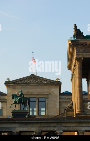 Alte Nationalgalerie und Neues Museum Berlin Deutschland Europa Stockfoto