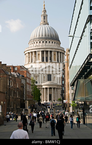 St Pauls Cathedral London Kuppel Stockfoto