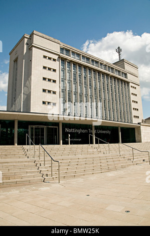 Nottingham Trent Universität Newton Arkwright Gebäude im Zentrum der Stadt dies wurde neu regeneriert Stockfoto