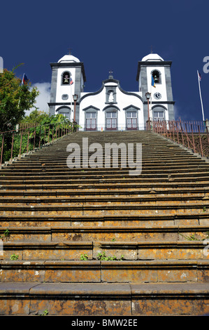 Nossa Senhora de Monte Kirche, Monte, Madeira, Portugal Stockfoto