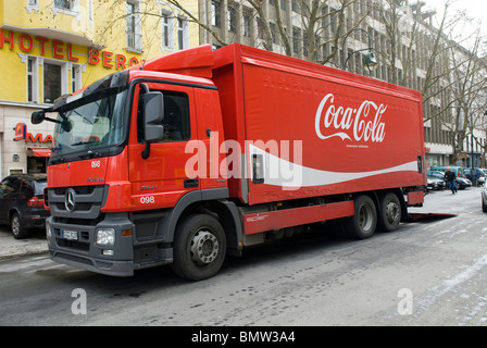 Coca Cola LKW Berlin Deutschland Stockfoto