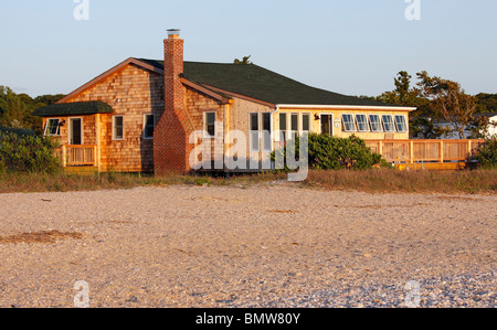 Strandhütte Long Island NY Stockfoto