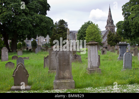 Dem alten Greyfriars Friedhof in Perth. Schottland, UK  Vereinigtes Königreich Stockfoto