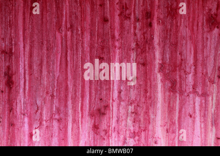 Grunge pink Magenta Rot Alter bemalten Wand Textur Vintage-Hintergrund Stockfoto