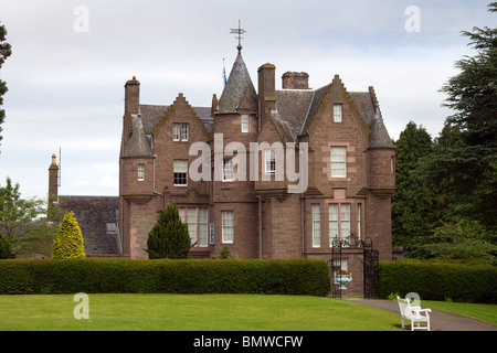 Black Watch Regiment Museum, Balhousie Castle 16.-17. Jahrhundert. Eine mehrfach preisgekrönte 5-Sterne-Sehenswürdigkeit für architektonische Besucher in Perth, Schottland, Großbritannien Stockfoto