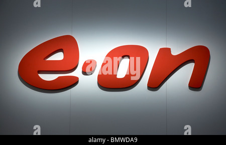 Firmenlogo der e.on AG Stockfoto