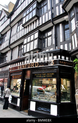 Staple Inn Gebäude, High Holborn, City of London, Greater London, England, Vereinigtes Königreich Stockfoto